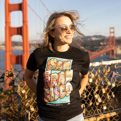 Greetings from San Francisco Mural T-Shirt